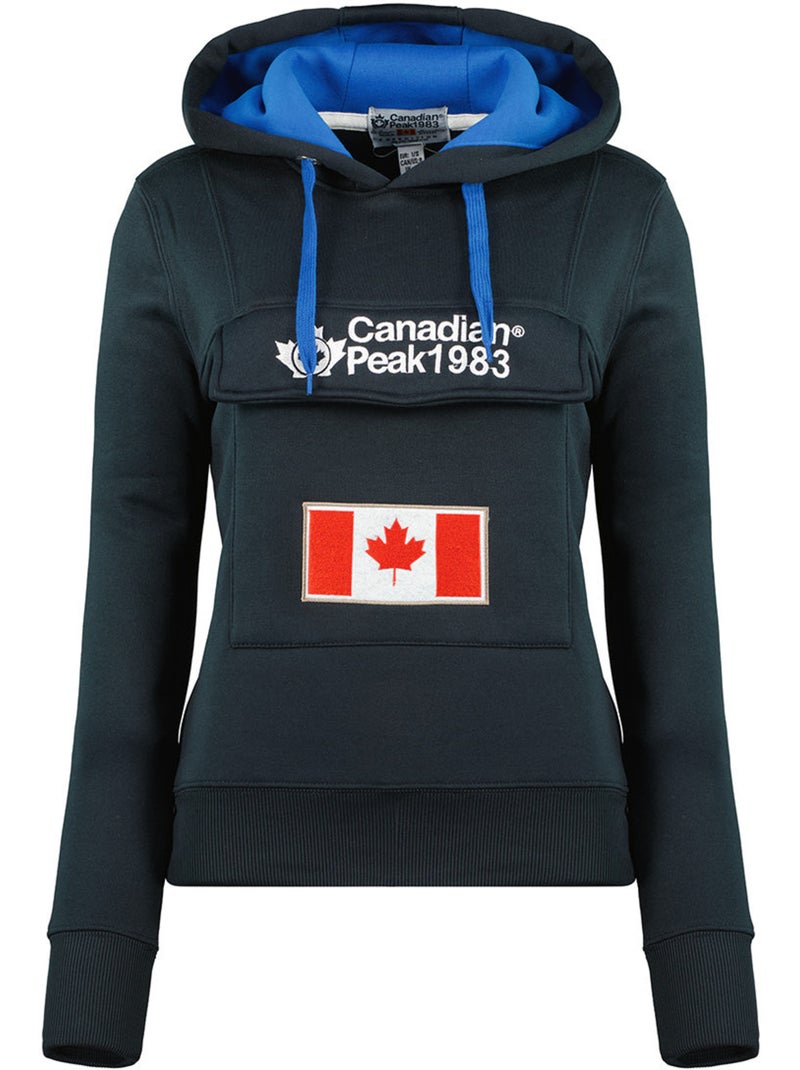 Felpa con cappuccio gadreak – canadian peak Blu marino - Kiabi