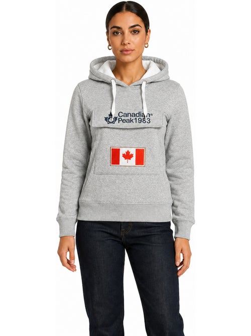 Felpa con cappuccio gadreak – canadian peak - Kiabi Felpa con cappuccio gadreak – canadian peak - Kiabi