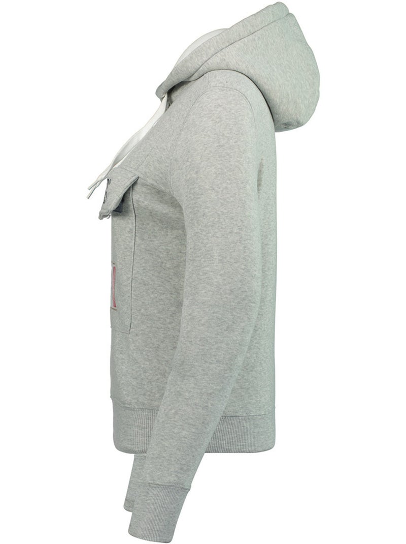Felpa con cappuccio gadreak – canadian peak Grigio chiaro - Kiabi