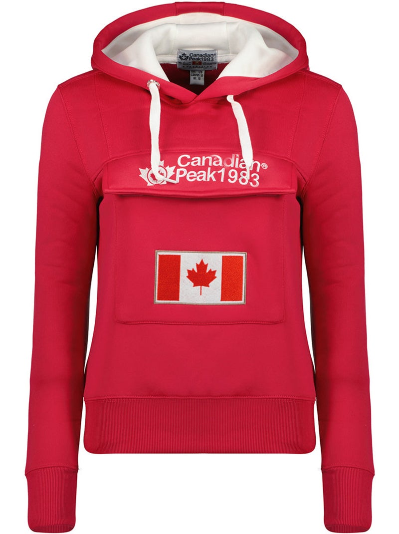 Felpa con cappuccio gadreak – canadian peak Rosa fluo - Kiabi