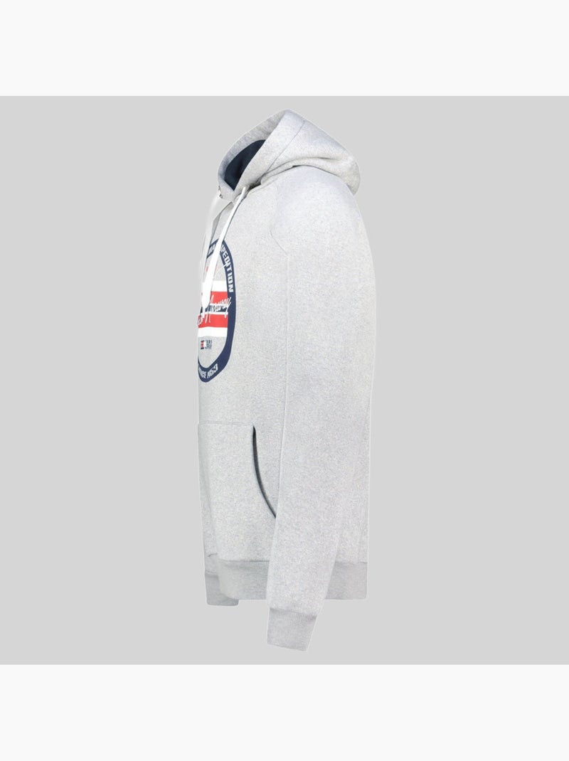 Felpa con cappuccio garis – geographical norway Grigio chiaro - Kiabi