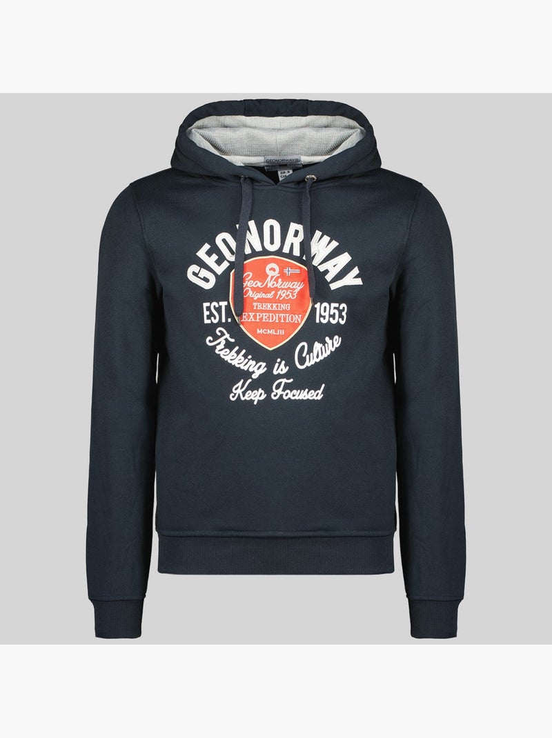 Felpa con cappuccio garlon – geographical norway Grigio chiaro - Kiabi