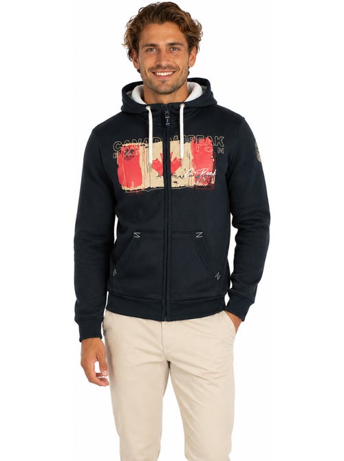 Felpa con cappuccio gayteak – canadian peak - Kiabi Felpa con cappuccio gayteak – canadian peak - Kiabi