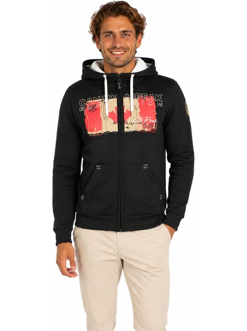 Felpa con cappuccio gayteak – canadian peak - Kiabi Felpa con cappuccio gayteak – canadian peak - Kiabi