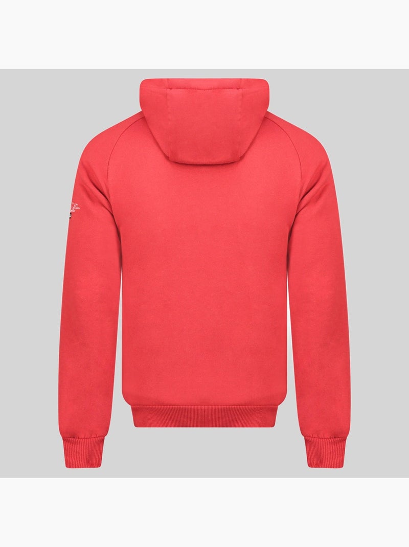 Felpa con cappuccio gdrap – geographical norway Rosso - Kiabi