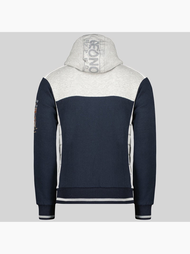 Felpa con cappuccio geday – geographical norway Blu marino - Kiabi