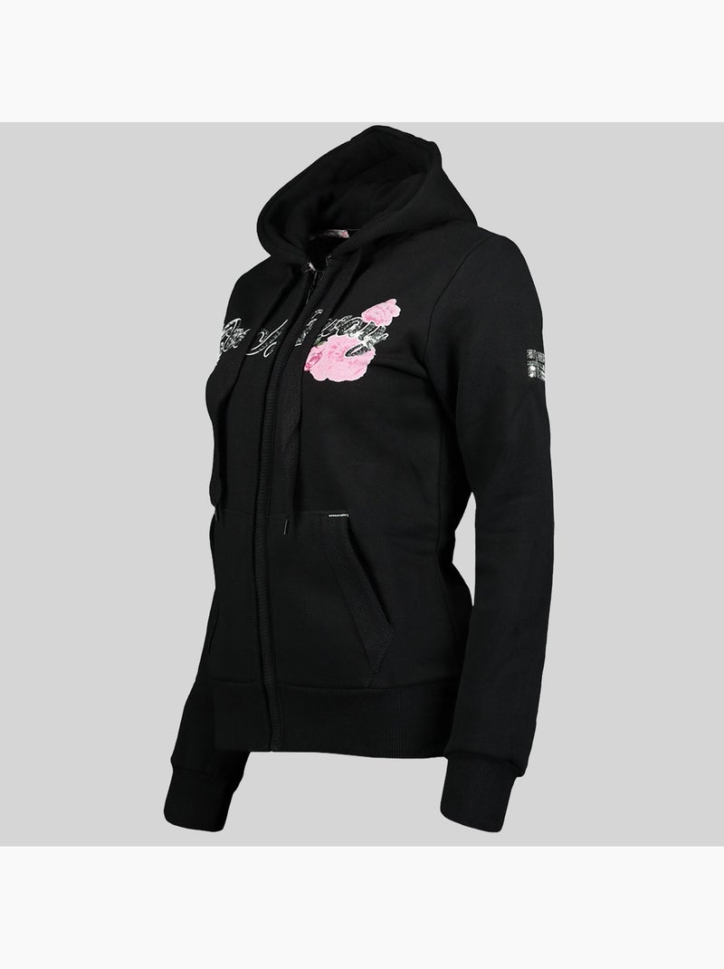 Felpa con cappuccio gelphine – geographical norway Nero - Kiabi