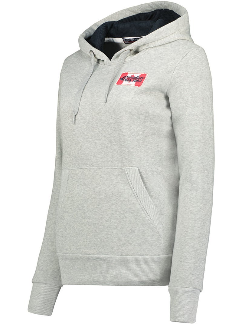 Felpa con cappuccio genifeak – canadian peak Grigio chiaro - Kiabi