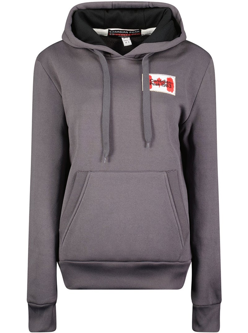 Felpa con cappuccio genifeak – canadian peak Grigio scuro - Kiabi