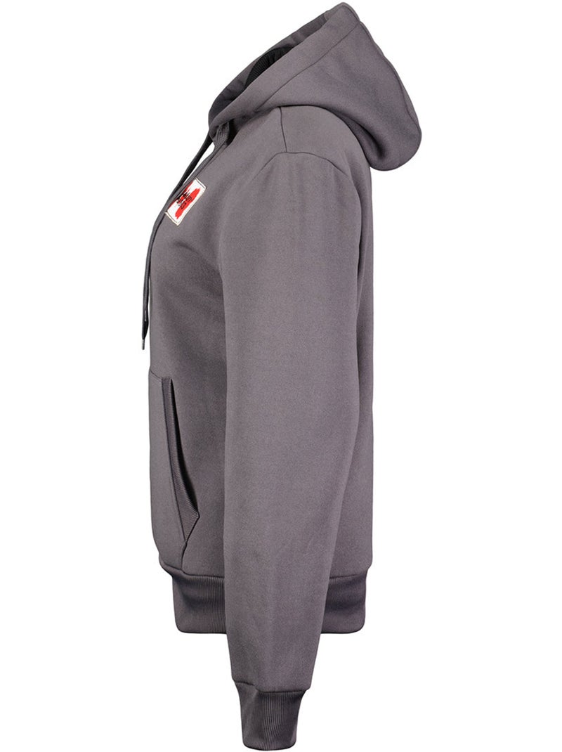 Felpa con cappuccio genifeak – canadian peak Grigio scuro - Kiabi