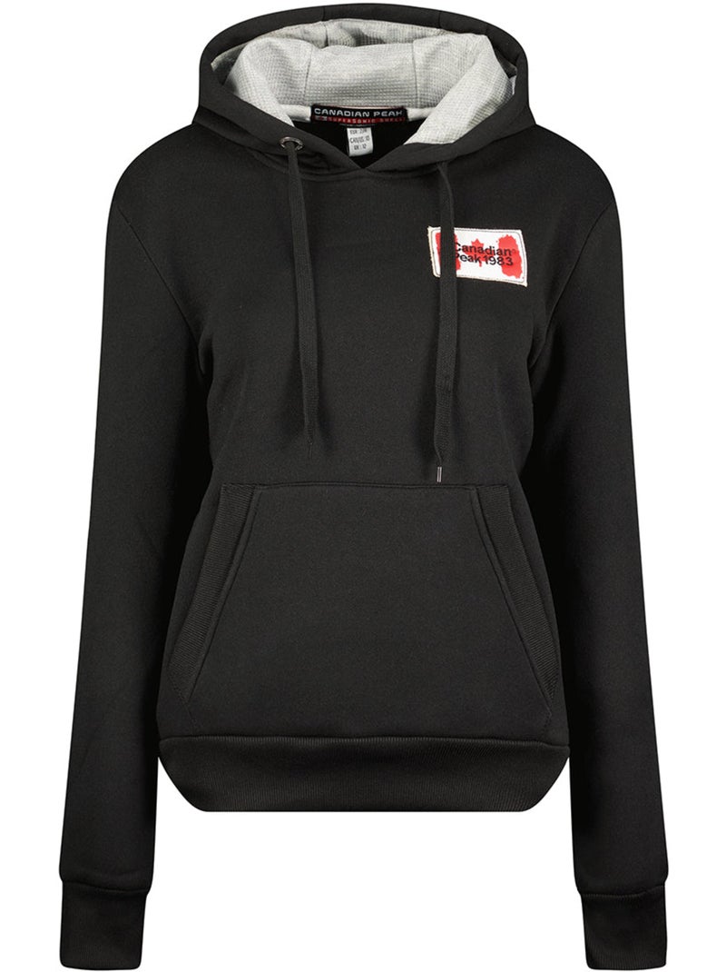 Felpa con cappuccio genifeak – canadian peak Nero - Kiabi