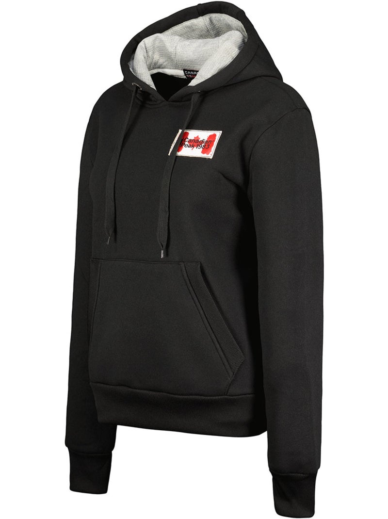 Felpa con cappuccio genifeak – canadian peak Nero - Kiabi