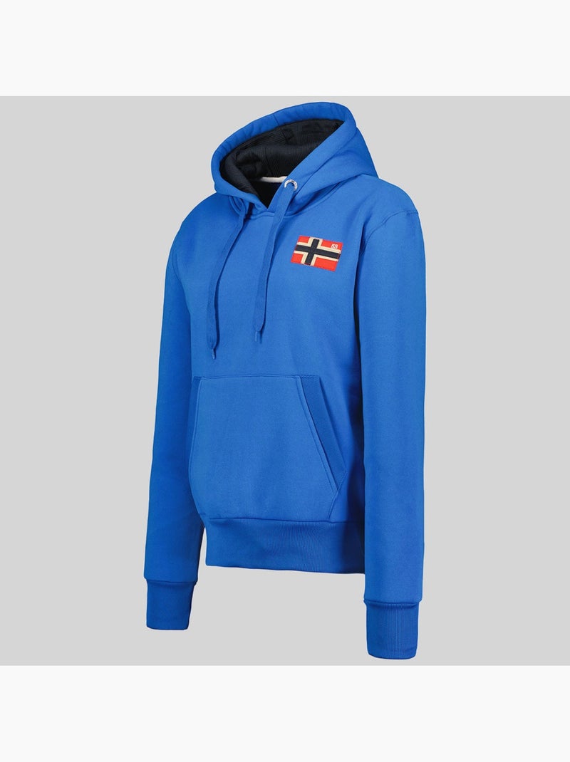 Felpa con cappuccio genifer – geographical norway Blu reale - Kiabi