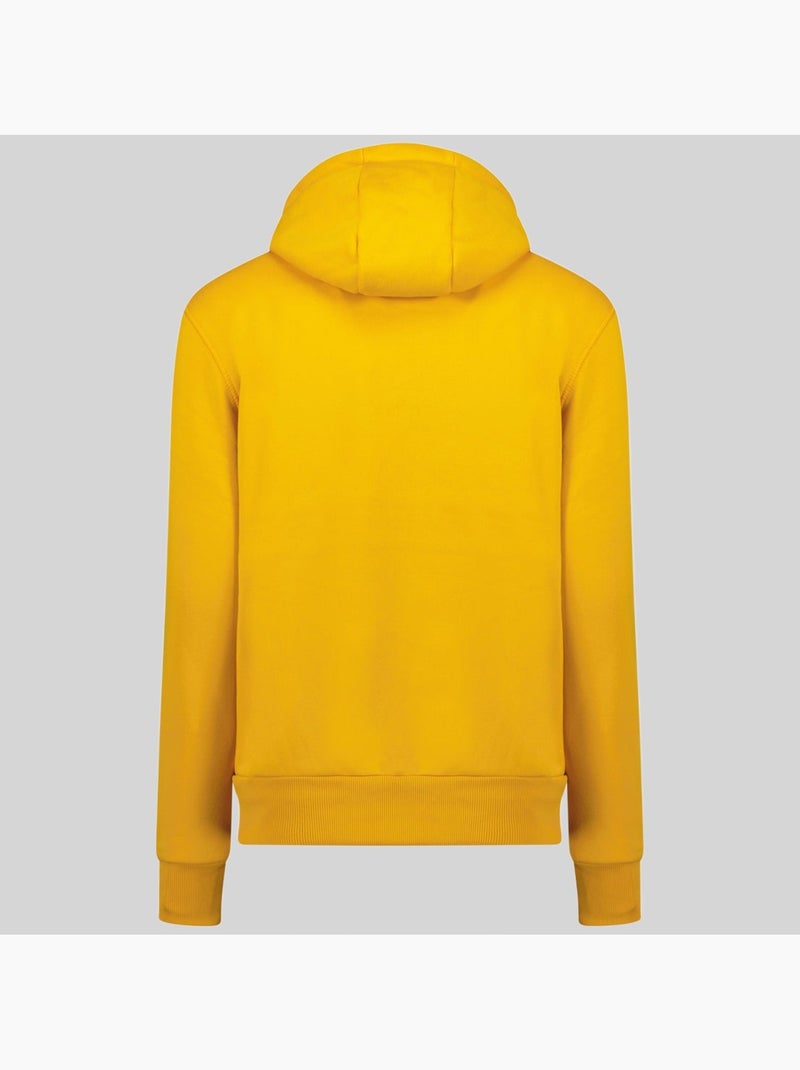 Felpa con cappuccio genifer – geographical norway Giallo senape - Kiabi