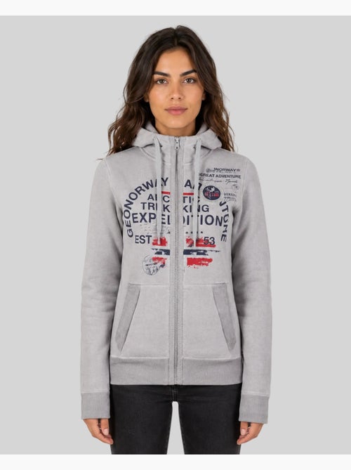 Felpa con cappuccio gergen – geographical norway - Kiabi Felpa con cappuccio gergen – geographical norway - Kiabi