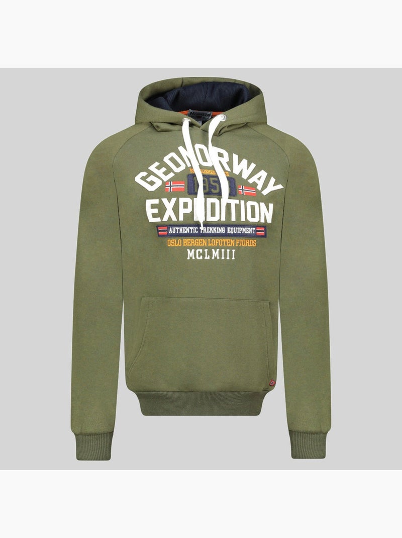 Felpa con cappuccio germanito – geographical norway Cachi - Kiabi