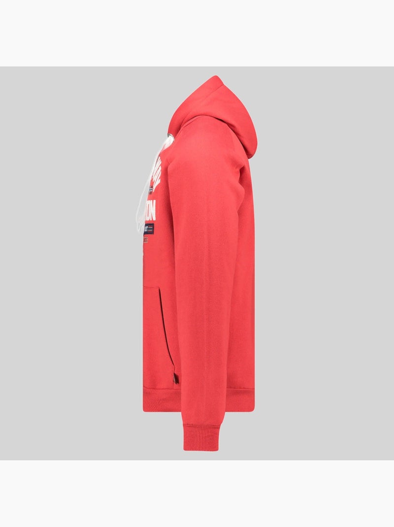 Felpa con cappuccio germanito – geographical norway Rosso - Kiabi