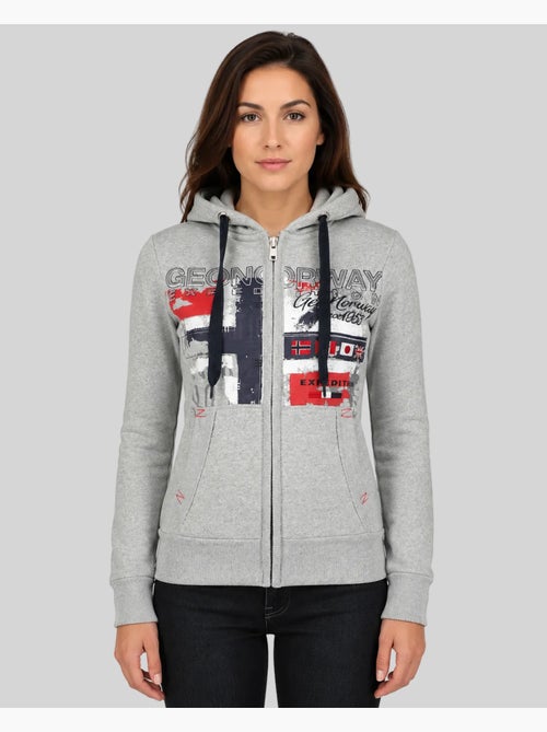 Felpa con cappuccio getchup – geographical norway - Kiabi