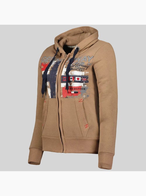Felpa con cappuccio getchup – geographical norway - Kiabi Felpa con cappuccio getchup – geographical norway - Kiabi