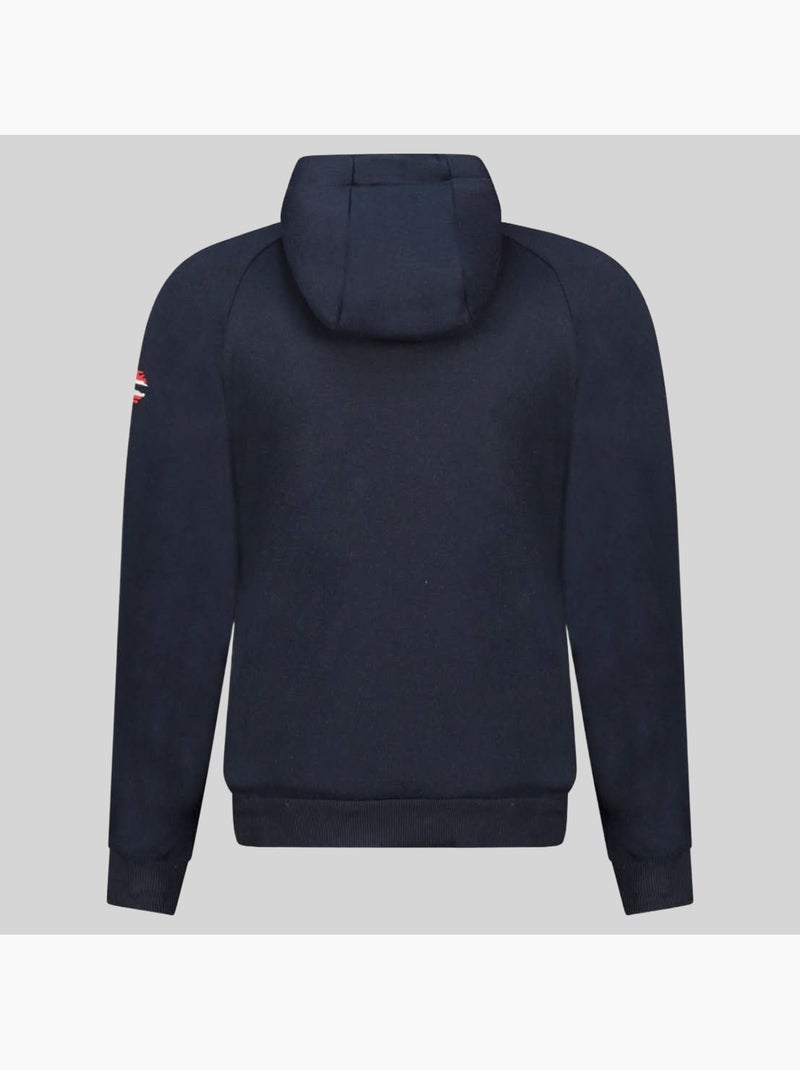 Felpa con cappuccio gexpe – geographical norway Blu marino - Kiabi