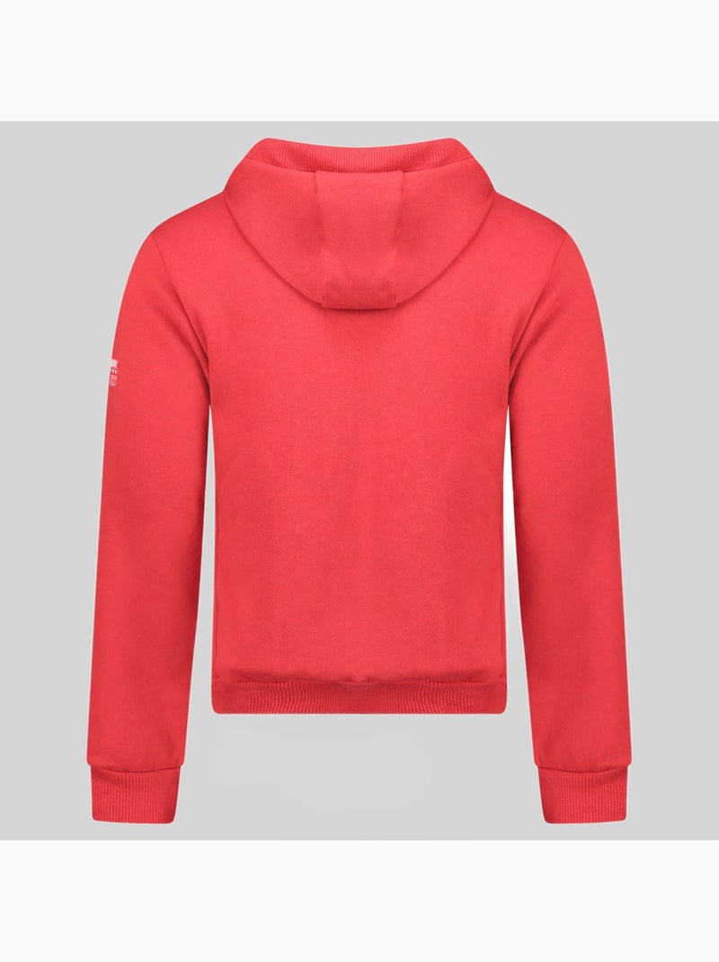 Felpa con cappuccio ghagen – geographical norway Rosso - Kiabi
