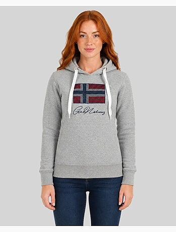 Felpa con cappuccio goisette – geographical norway