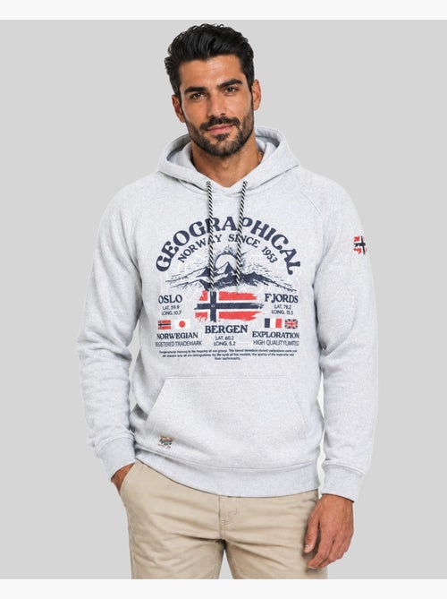 Felpa con cappuccio gommy – geographical norway - Kiabi Felpa con cappuccio gommy – geographical norway - Kiabi