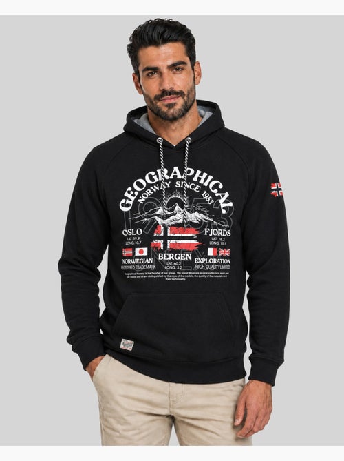 Felpa con cappuccio gommy – geographical norway - Kiabi Felpa con cappuccio gommy – geographical norway - Kiabi
