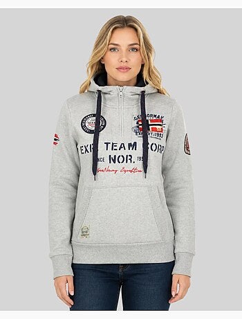 Felpa con cappuccio goptaine – geographical norway