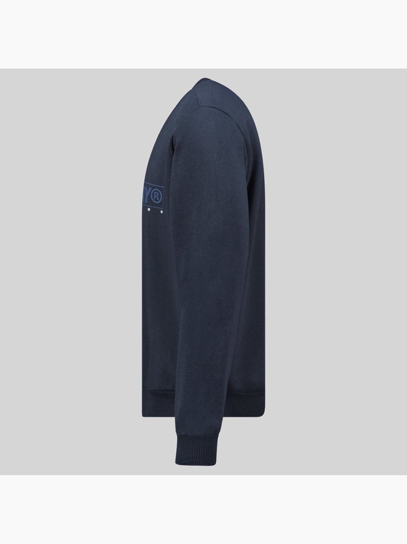 Felpa con cappuccio gotrun – geographical norway Blu marino - Kiabi