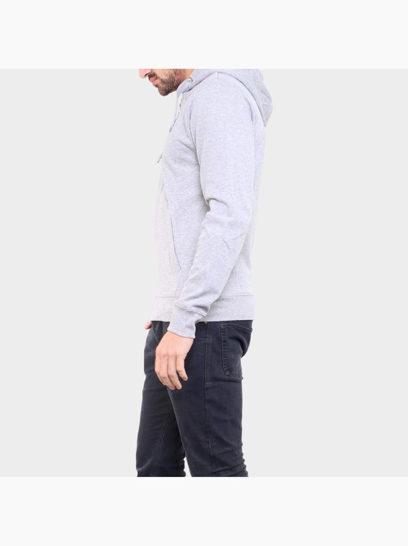 felpa con cappuccio Grigio - Kiabi