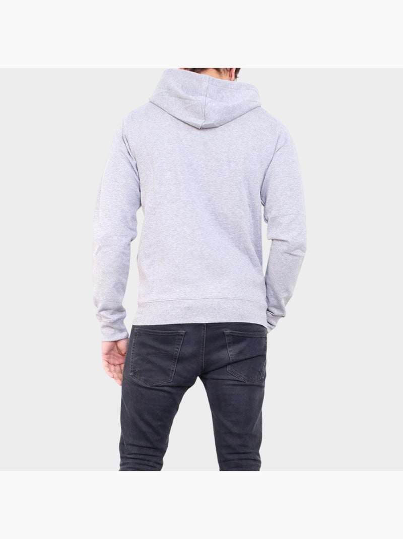 felpa con cappuccio Grigio - Kiabi