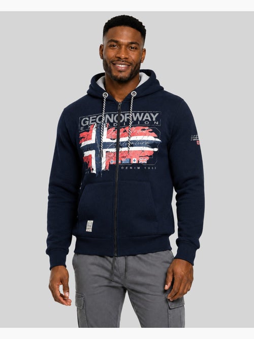 Felpa con cappuccio grusty – geographical norway - Kiabi Felpa con cappuccio grusty – geographical norway - Kiabi