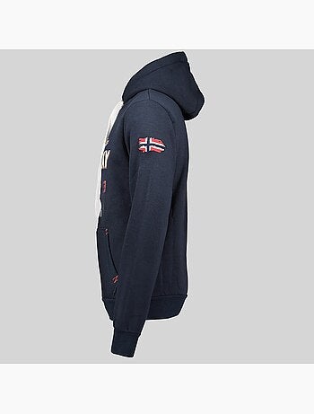 Felpa con cappuccio guitre – geographical norway