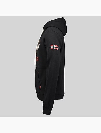 Felpa con cappuccio guitre – geographical norway