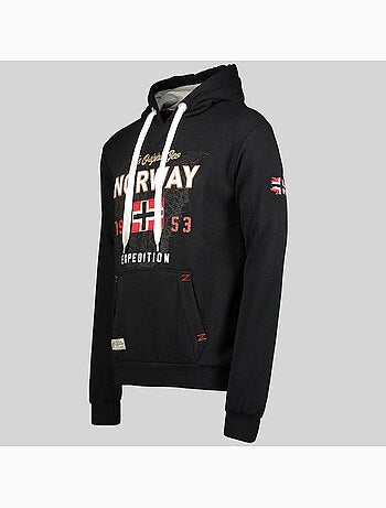 Felpa con cappuccio guitre – geographical norway