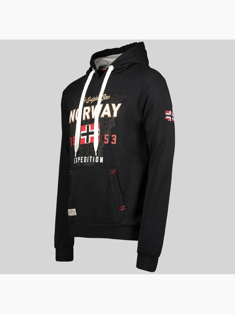 Felpa con cappuccio guitre – geographical norway Nero - Kiabi