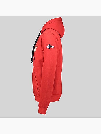 Felpa con cappuccio guitre – geographical norway
