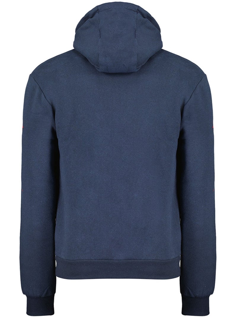Felpa con cappuccio guitreak – canadian peak Blu marino - Kiabi