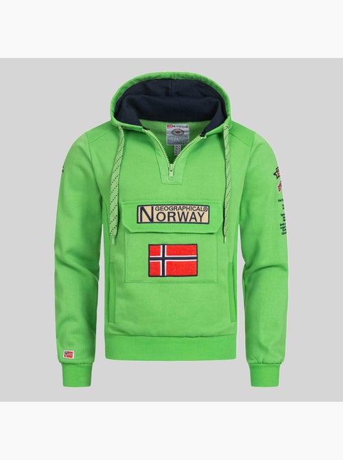 Felpa con cappuccio gymclass fluo – geographical norway - Kiabi Felpa con cappuccio gymclass fluo – geographical norway - Kiabi
