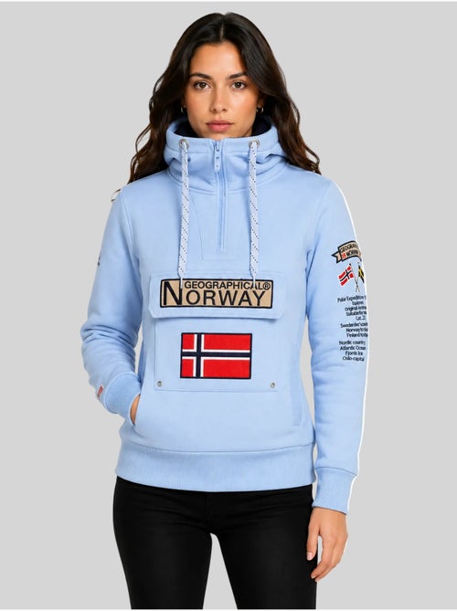 Felpa con cappuccio gymclass – geographical norway - Kiabi Felpa con cappuccio gymclass – geographical norway - Kiabi
