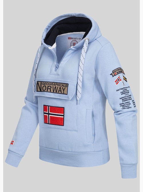 Felpa con cappuccio gymclass – geographical norway - Kiabi Felpa con cappuccio gymclass – geographical norway - Kiabi