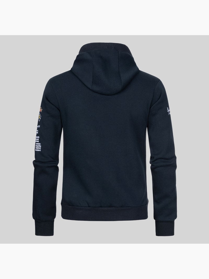 Felpa con cappuccio gymclass – geographical norway Blu marino - Kiabi