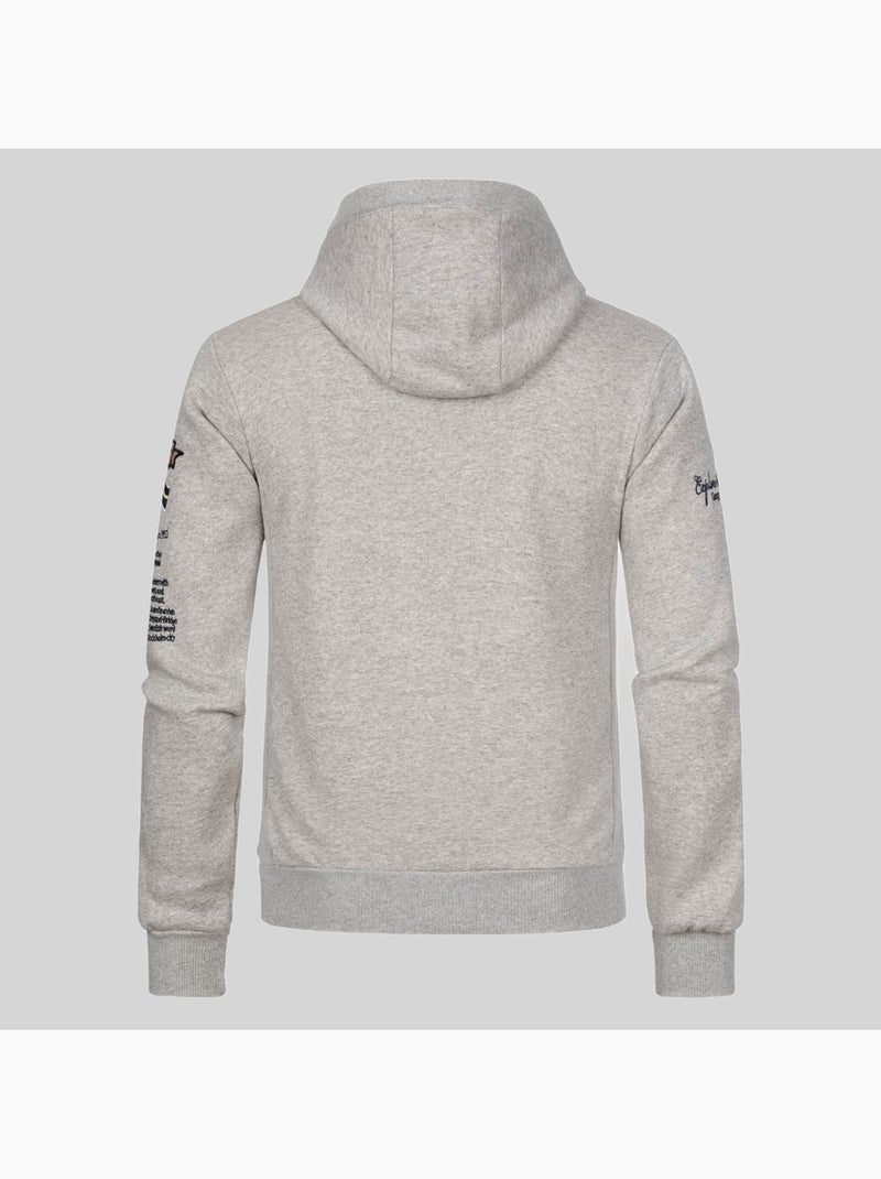 Felpa con cappuccio gymclass – geographical norway Blu reale - Kiabi