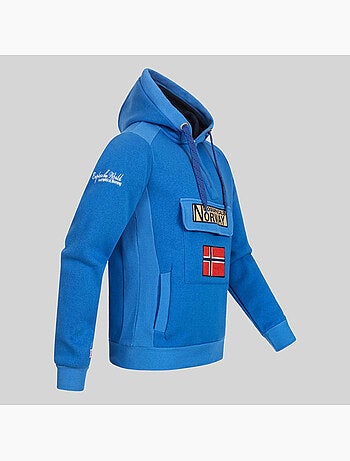 Felpa con cappuccio gymclass – geographical norway