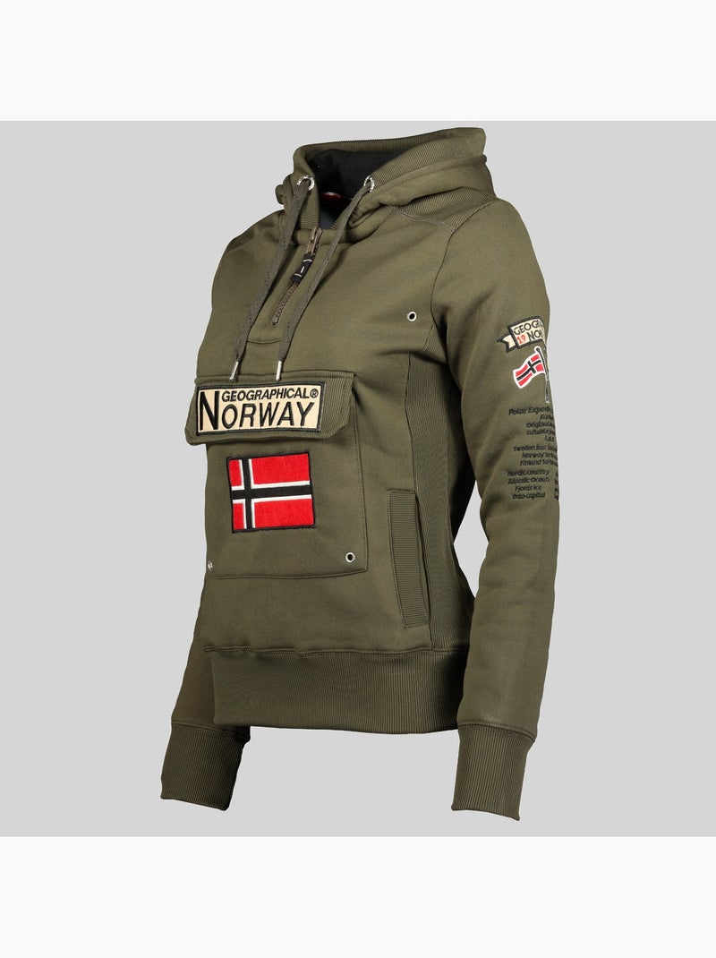 Felpa con cappuccio gymclass – geographical norway Cachi - Kiabi