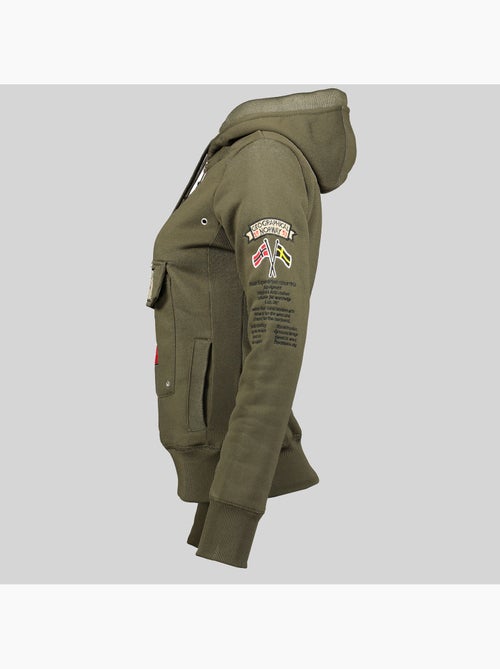 Felpa con cappuccio gymclass – geographical norway - Kiabi