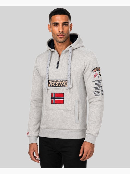 Felpa con cappuccio gymclass – geographical norway - Kiabi