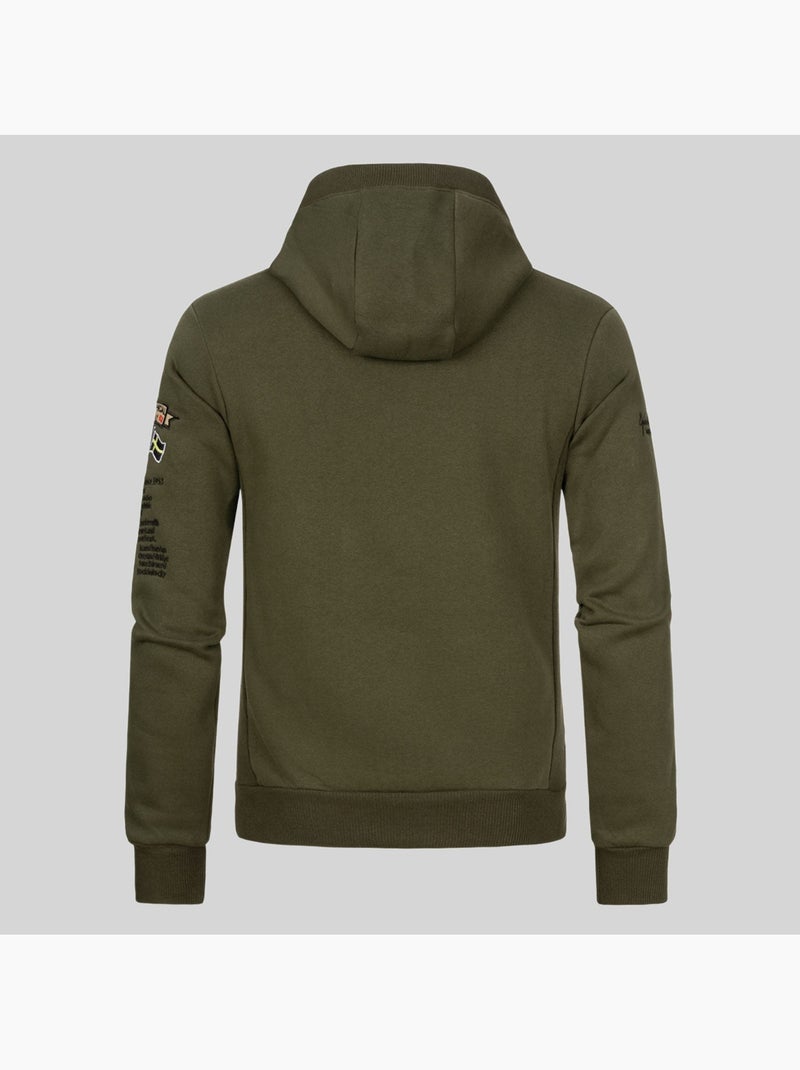 Felpa con cappuccio gymclass – geographical norway Grigio chiaro - Kiabi