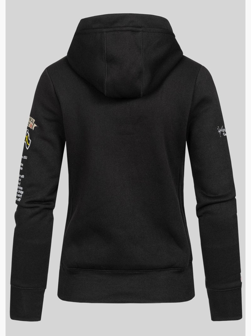 Felpa con cappuccio gymclass – geographical norway Nero - Kiabi